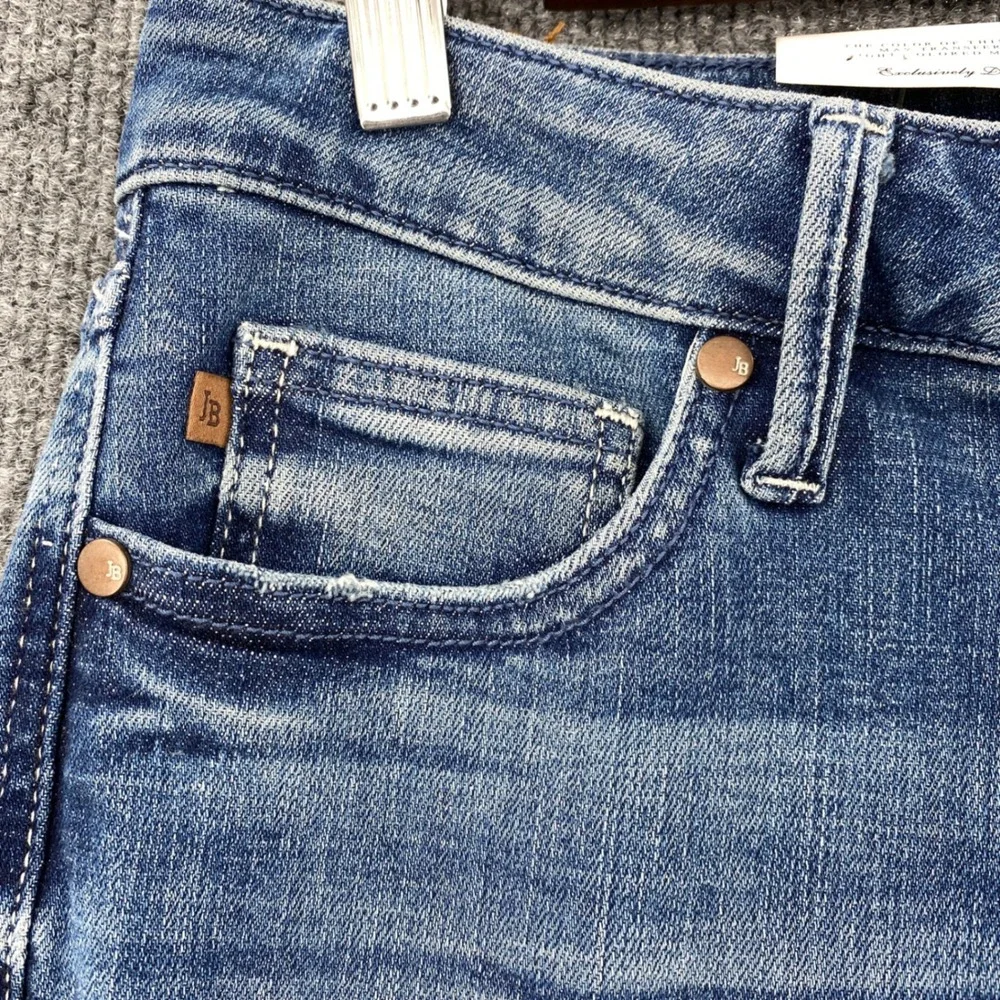 Judy Blue Capri Jeans Womens 9/29 Blue Tummy Control High Rise Slim Fit Casual